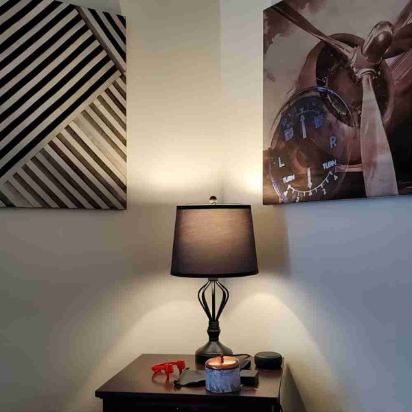 Domyhome Alternative Lampshade, Linen Beige Or Fabric Dark Gray Desk